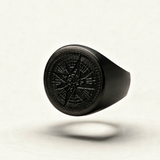 Anillo BLACK COMPÁS