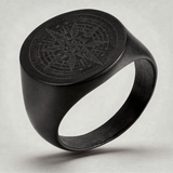 Anillo BLACK COMPÁS